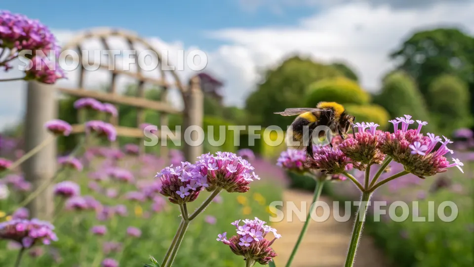 Cheerful Journey of the Bombus hortorum