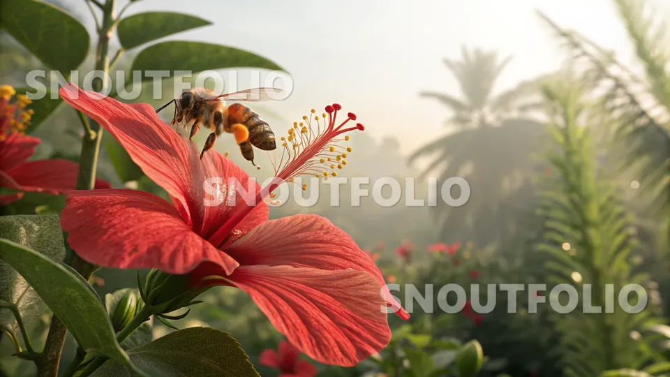 Silent Flare of the Apis florea