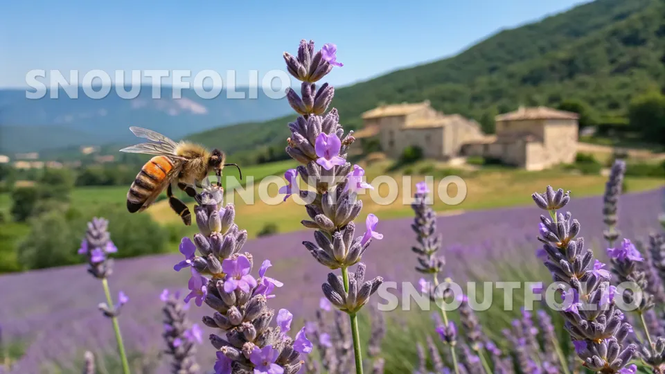 Vivid Presence of the Apis mellifera