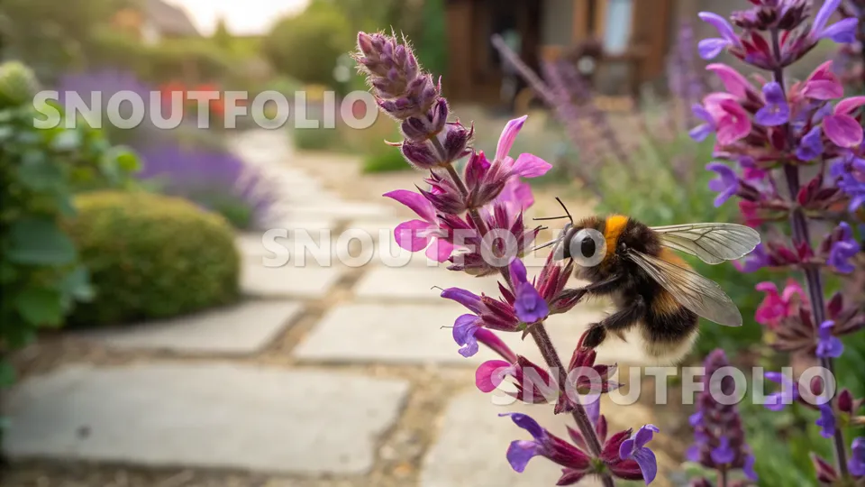 Calm Wanderer of the Bombus hortorum