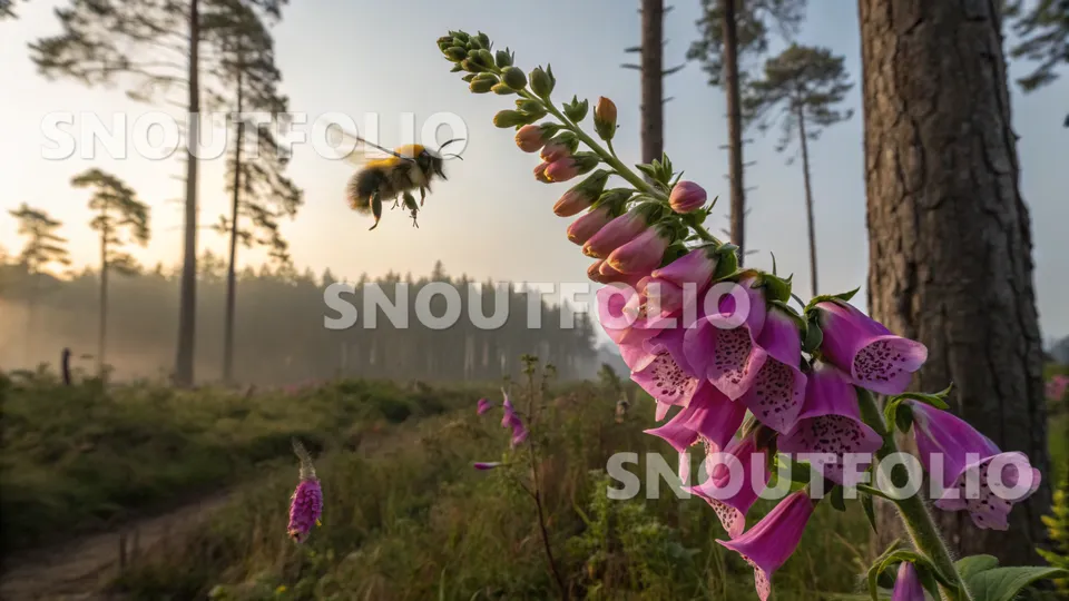 Golden Gaze of the Bombus pascuorum