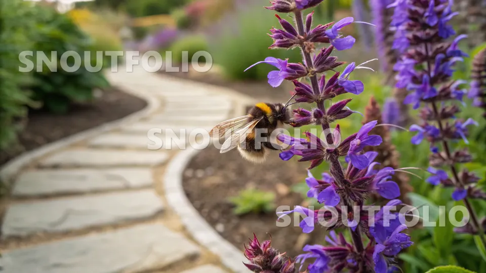 Calm Flare of the Bombus hortorum