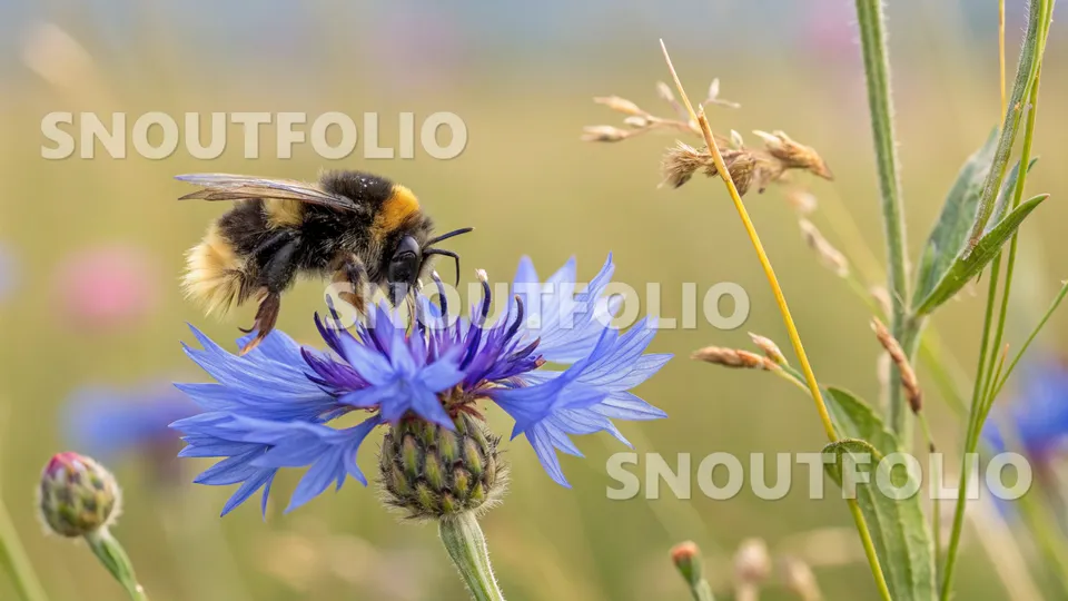 Loyal Silhouette of the Bombus terrestris