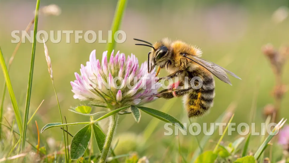 Golden Stride of the Megachile rotundata