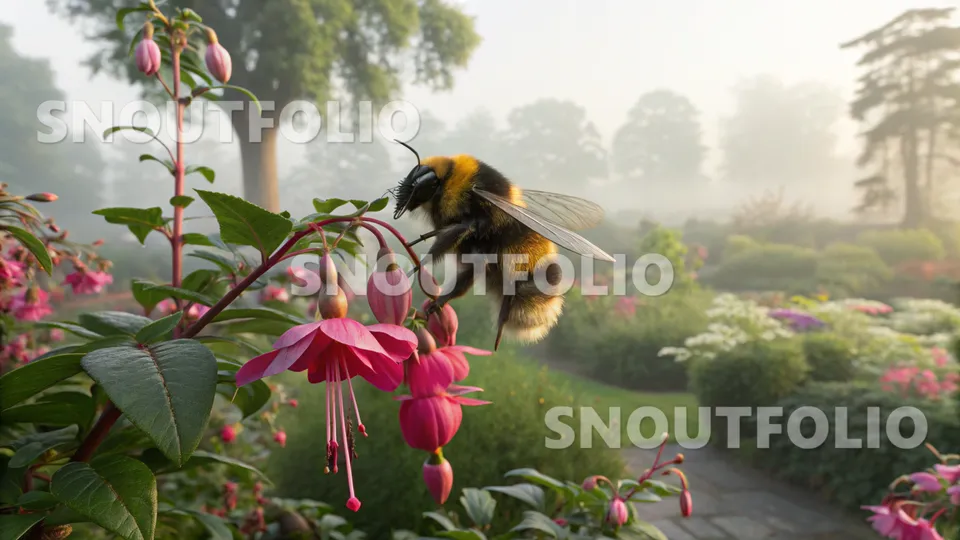 Majestic Aura of the Bombus hortorum