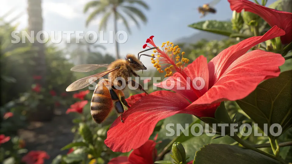 Noble Glimpse of the Apis florea
