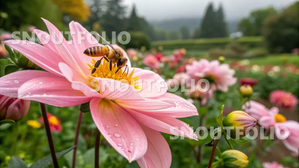 Charming Spark of the Apis cerana