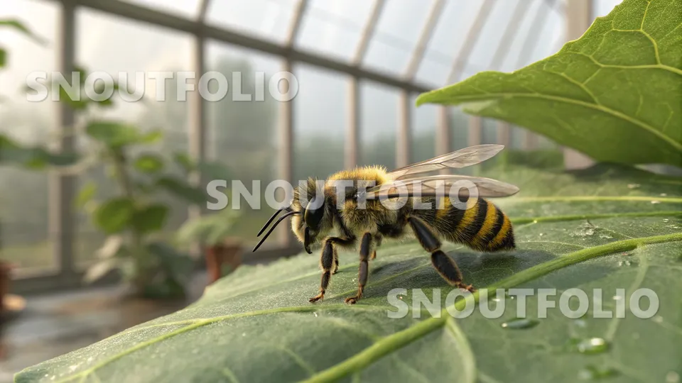 Vivid Echo of the Megachile willughbiella