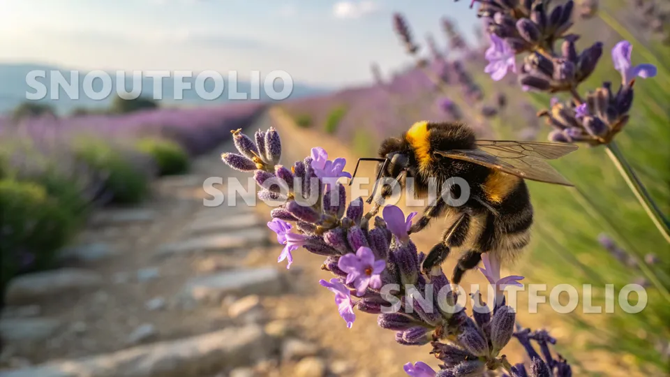 Graceful Soul of the Bombus terrestris