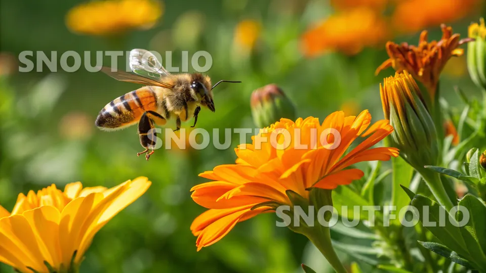 Loyal Gaze of the Apis mellifera