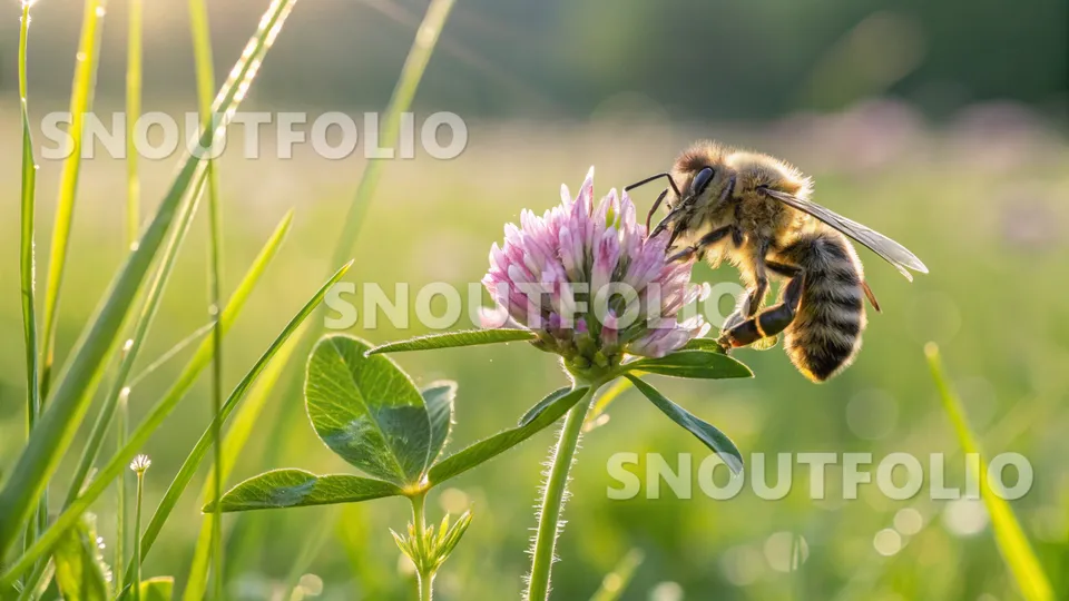 Radiant Stride of the Megachile rotundata