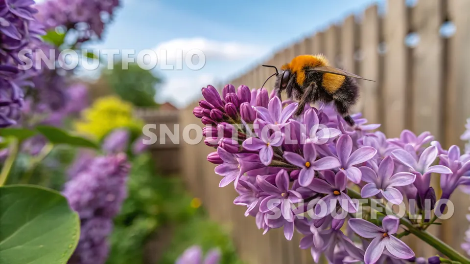 Wild Glimpse of the Bombus hypnorum