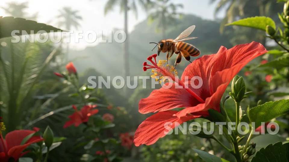 Bright Flare of the Apis florea