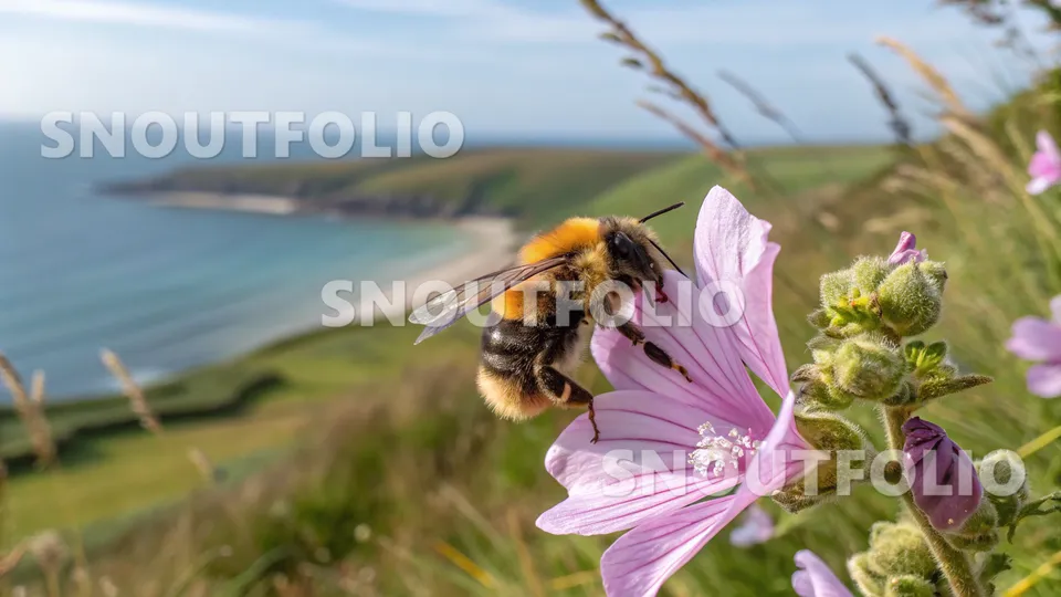 Charming Gaze of the Bombus pascuorum