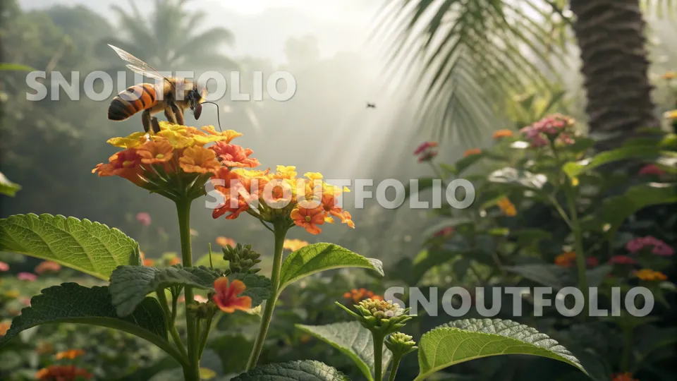 Quiet Sight of the Apis florea