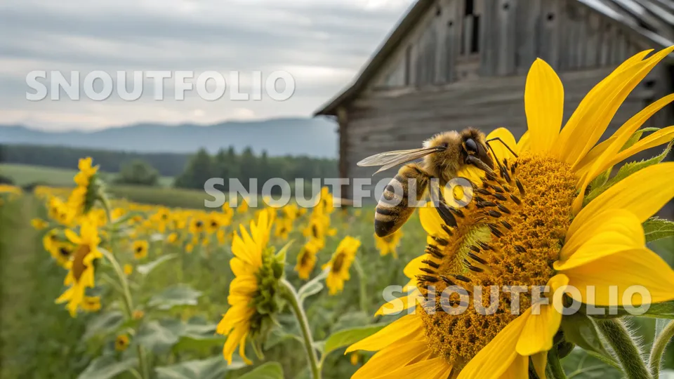 Radiant Charm of the Apis mellifera