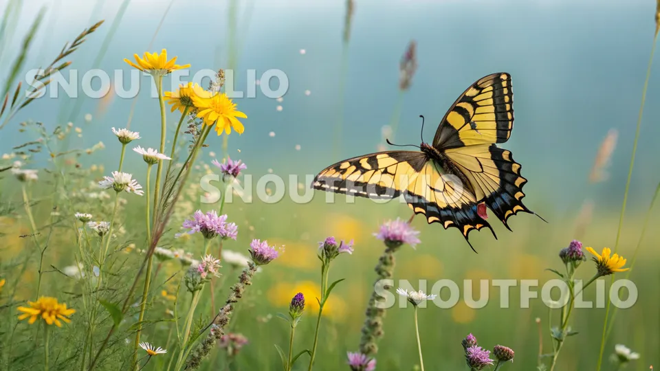 Quiet Gaze of the Swallowtail