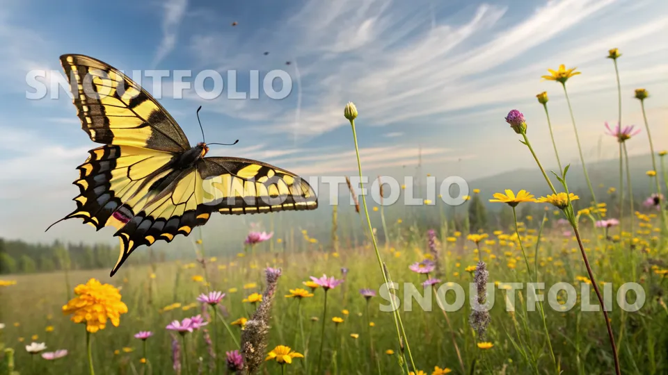 Lively Journey of the Painted Lady