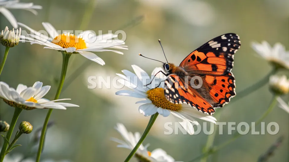 Lively Gaze of the Monarch