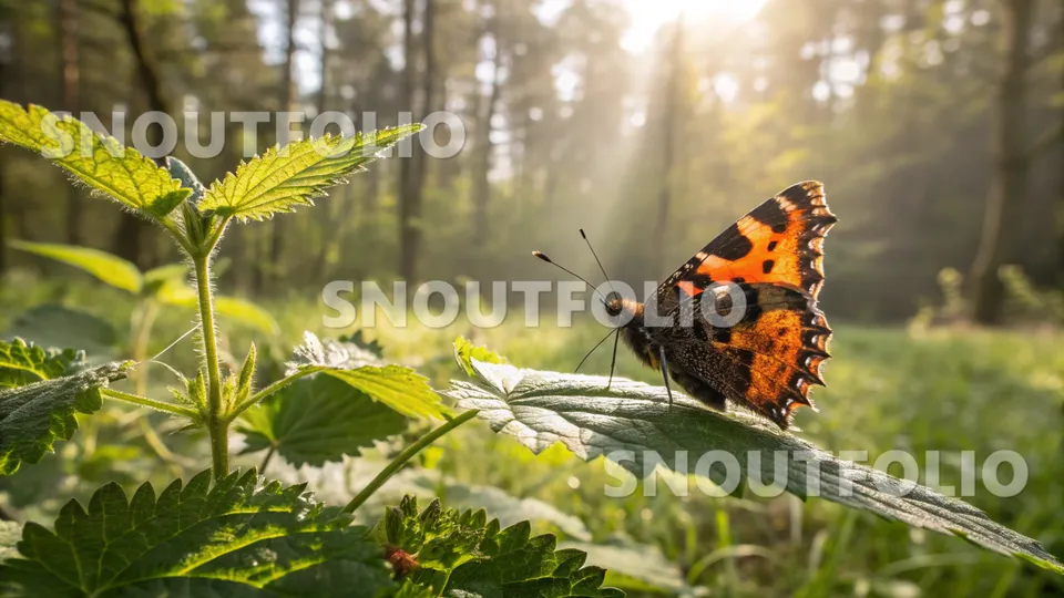Loyal Stride of the Small Tortoiseshell