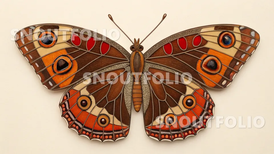 Wild Memory of the Common Buckeye