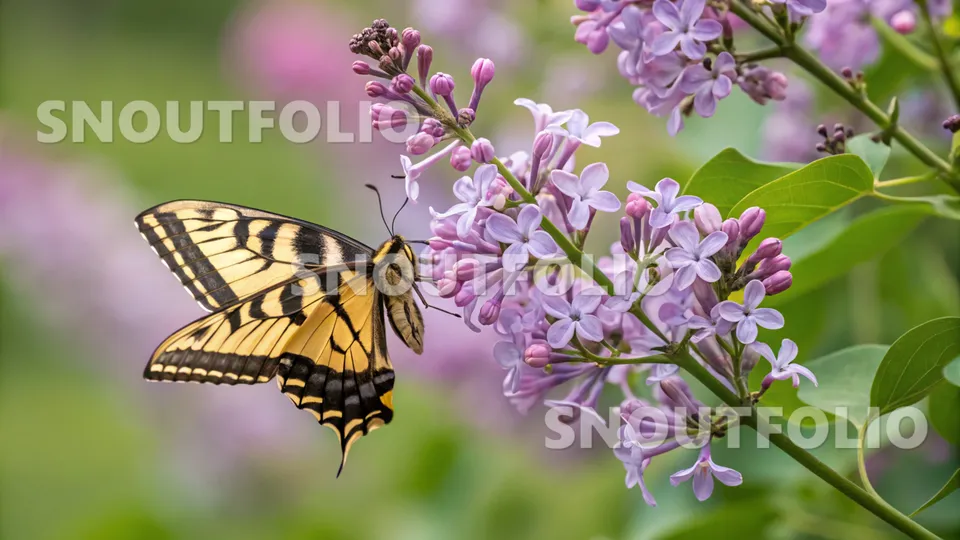 Serene Wanderer of the Tiger Swallowtail