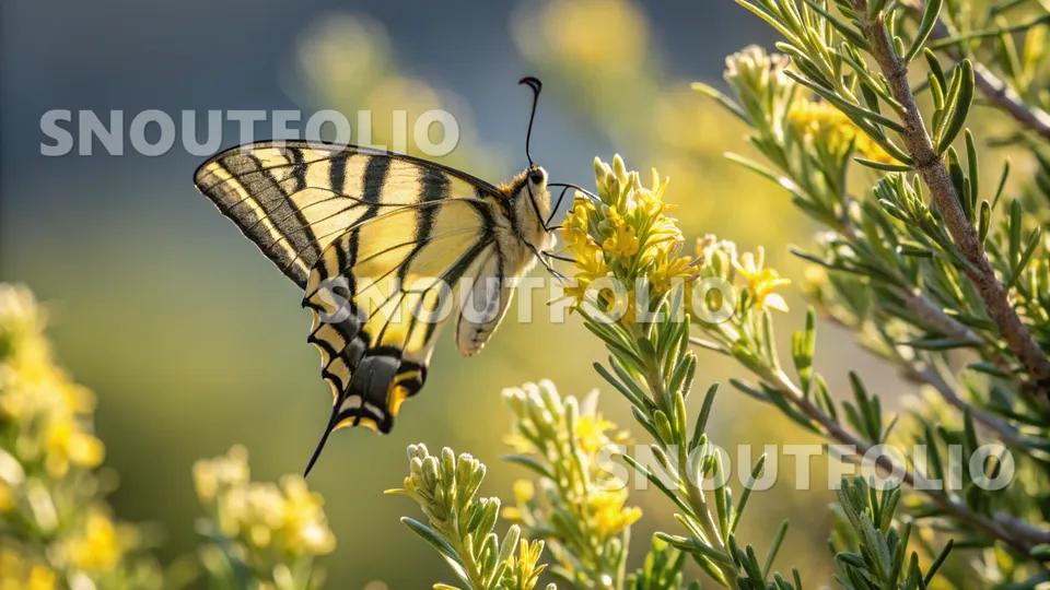 Radiant Whisper of the Scarce Swallowtail