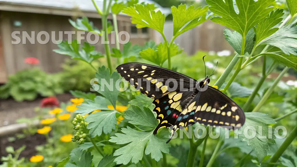 Majestic Soul of the Black Swallowtail