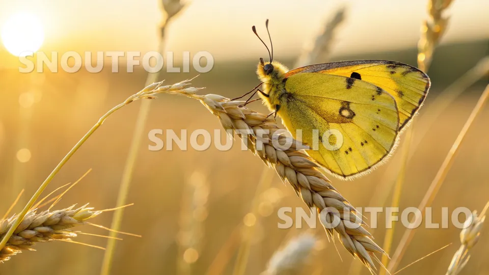 Witty Flare of the Clouded Yellow