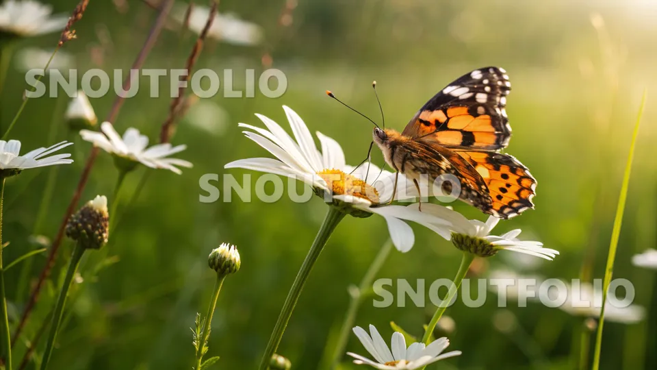 Cheerful Glimpse of the Painted Lady