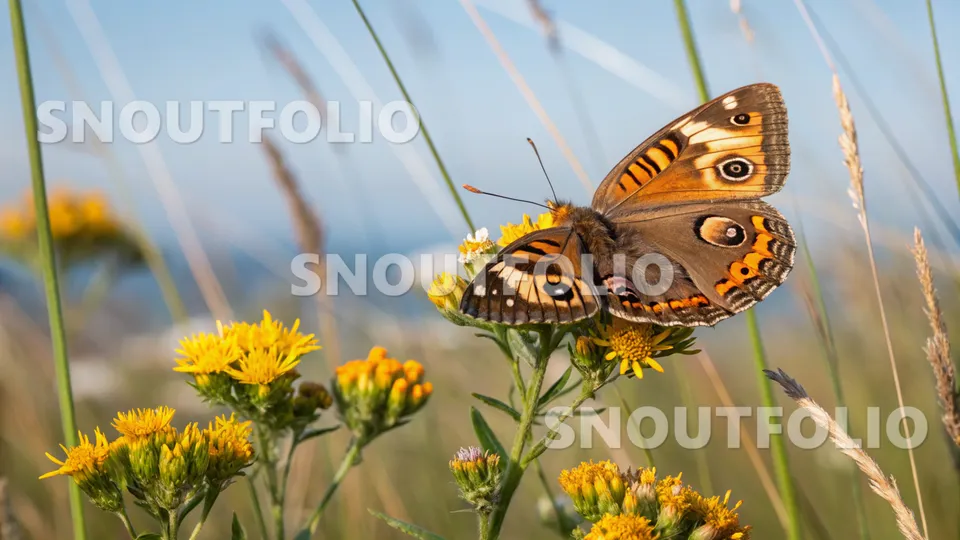 Wild Soul of the Common Buckeye