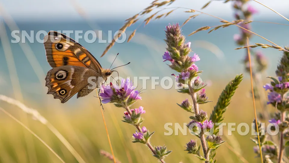 Majestic Spirit of the Common Buckeye