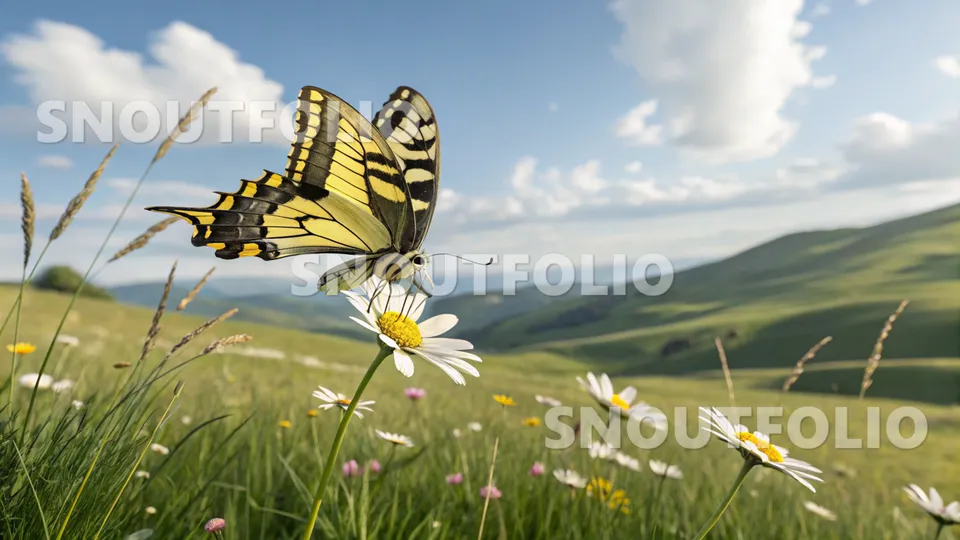 Charming Stride of the Swallowtail