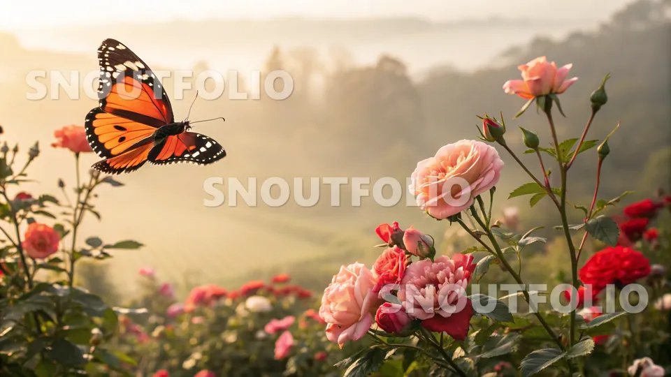 Graceful Essence of the Painted Lady