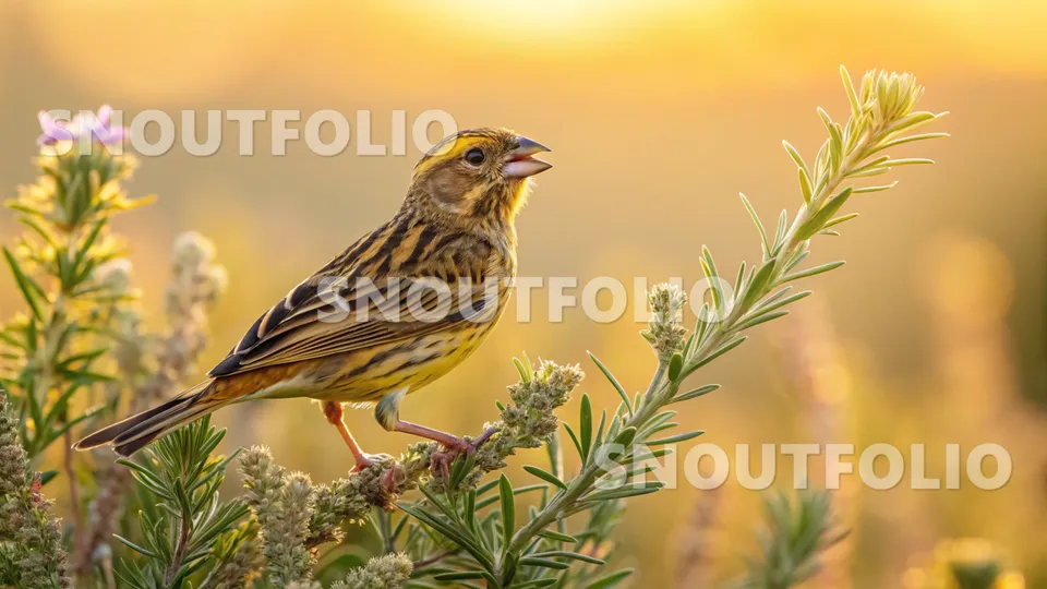 Gentle Whisper of the Cinnamon Mosaic Canary