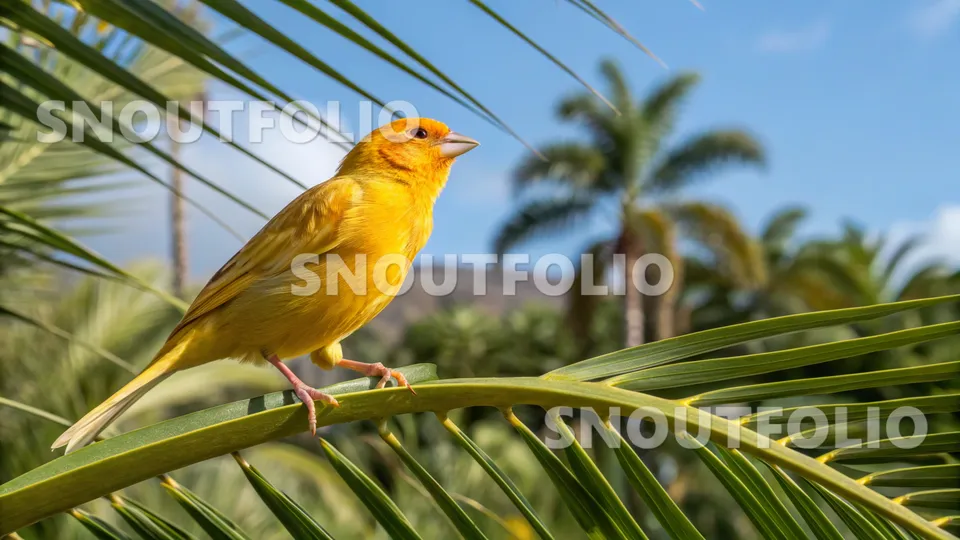 Golden Pose of the Amber Star Canary