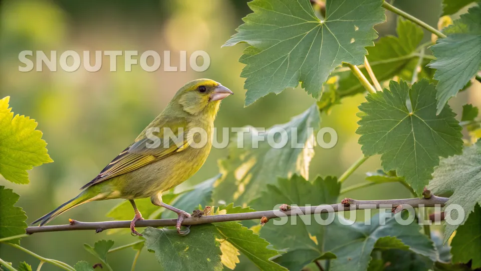 Charming Wanderer of the Green Isabel Canary