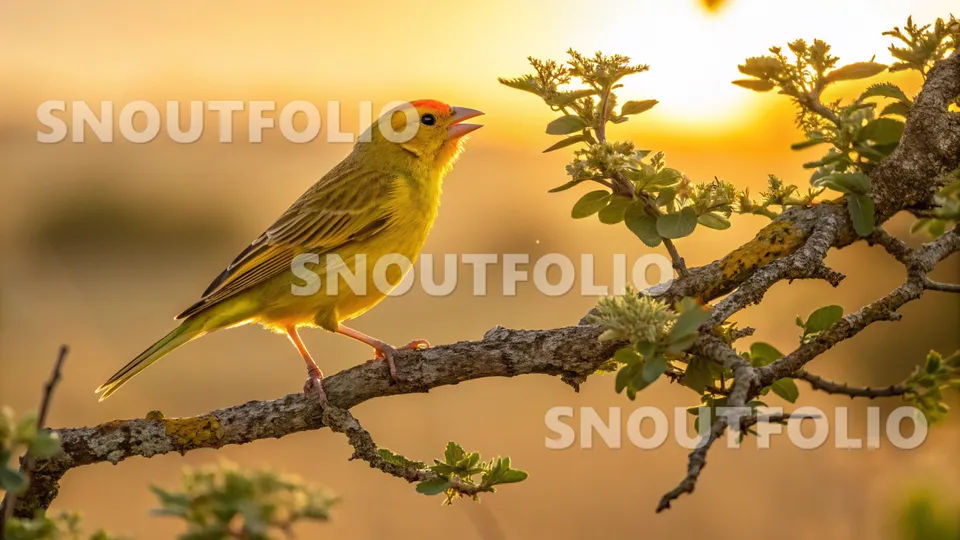Radiant Charm of the Topaz Star Canary