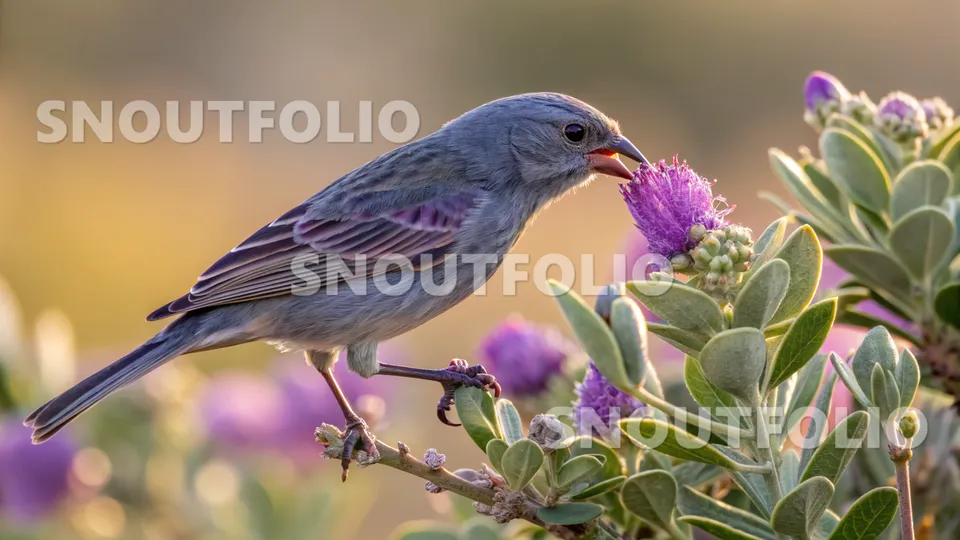 Vivid Stride of the Violet Isle Canary