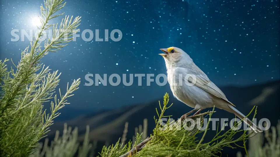 Golden Whiff of the Moonlit Star Canary