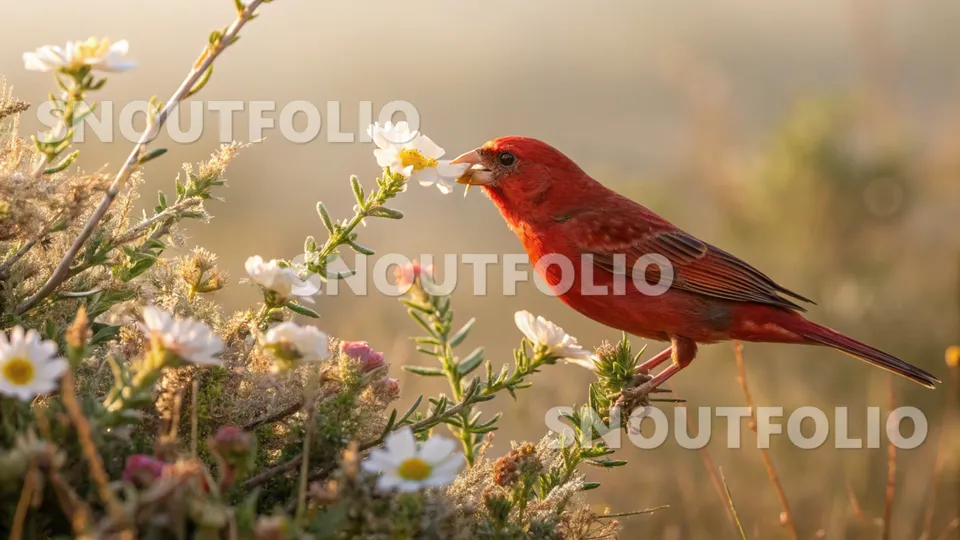 Gentle Whiff of the Red Star Canary