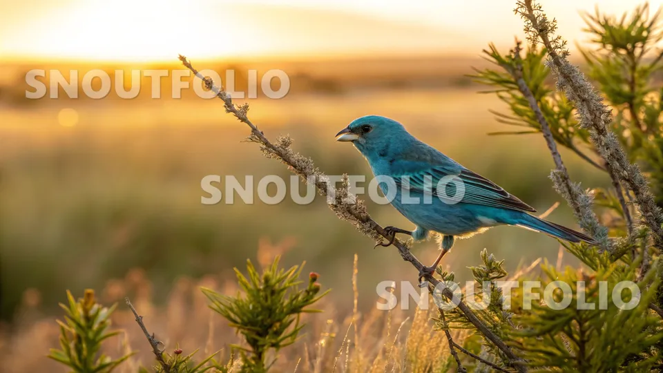 Vivid Whiff of the Blue Star Canary