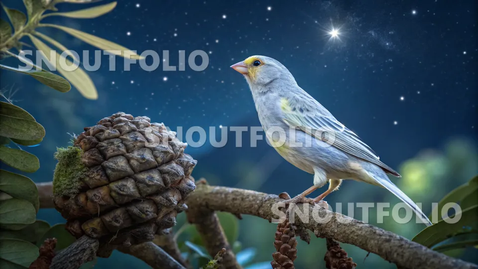Cheerful Spark of the Silver Star Canary