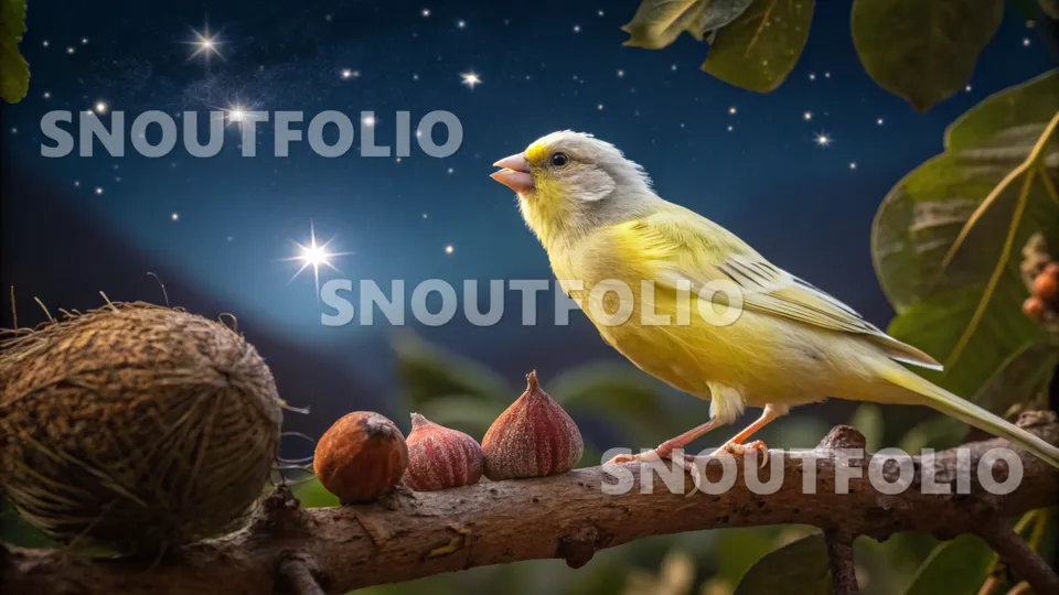 Calm Flare of the Silver Crest Canary