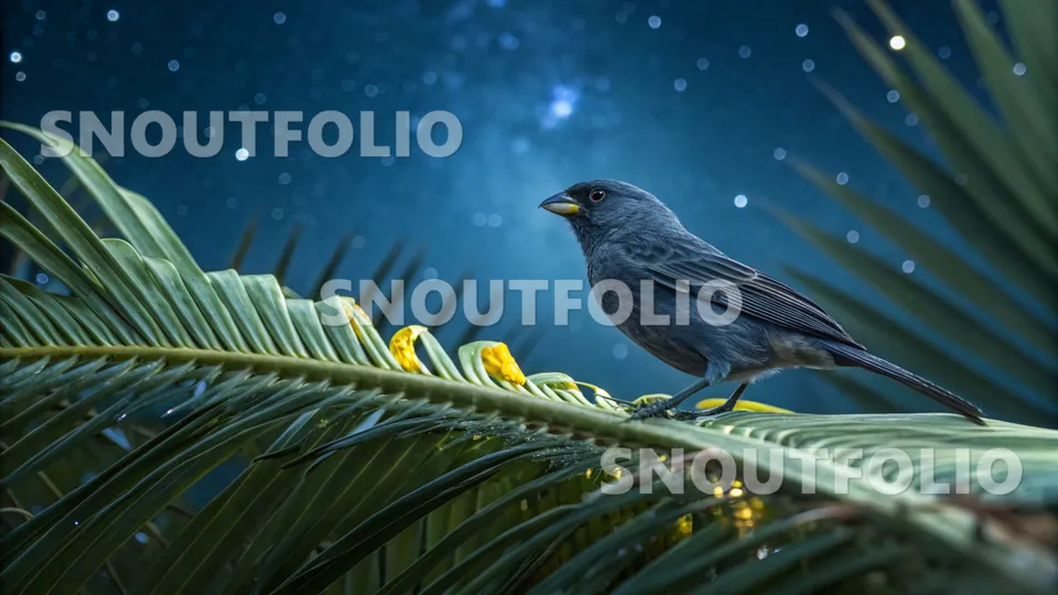 Bright Wanderer of the Ebony Star Canary