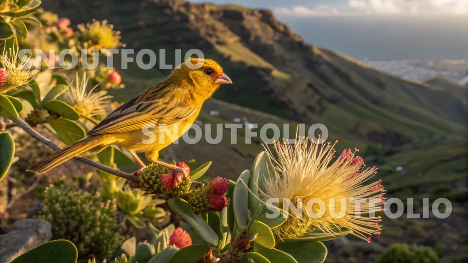 Wild Spirit of the Amber Star Canary