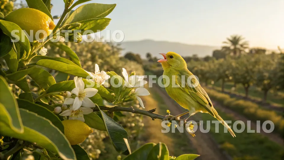 Wild Spark of the Lime Glow Canary
