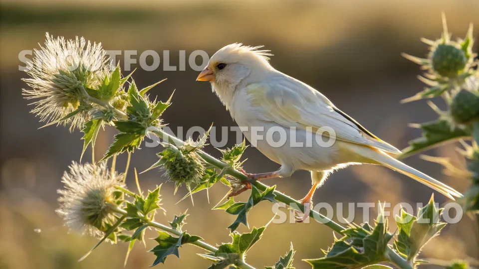 Noble Whisper of the Pearl Spark Canary
