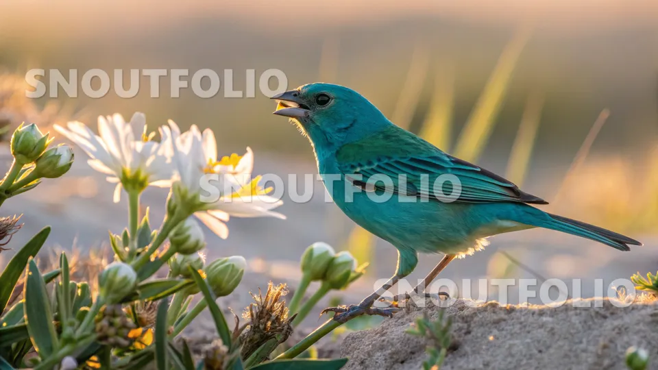 Mighty Aura of the Turquoise Spark Canary