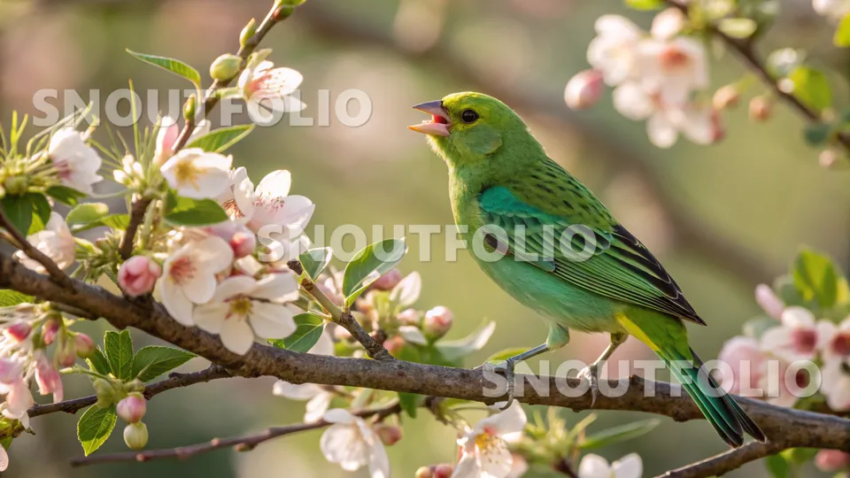 Lively Whiff of the Jade Spark Canary